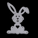 DIY Rabbit Design Cutting Dies Stencil Template for Photo Album Embossing Scrapbook Paper Craft Card Making