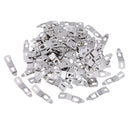 100 Pieces Picture Photo Frame Hardware Metal Spring Turn Clip Hangers Framing Fixing Tools Silver