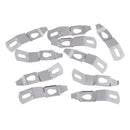 100 Pieces Picture Photo Frame Hardware Metal Spring Turn Clip Hangers Framing Fixing Tools Silver