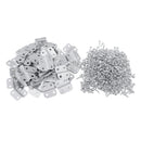 100 Pieces Offset Canvas Clips 4 Holes Z Clips great For Painting Canvases Picture Framing Starters Package