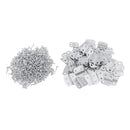 100 Pieces Offset Canvas Clips 4 Holes Z Clips great For Painting Canvases Picture Framing Starters Package