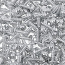 100 Pieces Offset Canvas Clips 4 Holes Z Clips great For Painting Canvases Picture Framing Starters Package