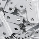 100 Pieces Offset Canvas Clips 4 Holes Z Clips great For Painting Canvases Picture Framing Starters Package