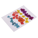 20 Pieces Pressed Dried Flower Real Flower Hydrangea Scrapbooking Embellishments for Jewelry Making DIY Ornament