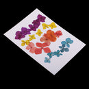 20 Pieces Pressed Dried Flower Real Flower Hydrangea Scrapbooking Embellishments for Jewelry Making DIY Ornament
