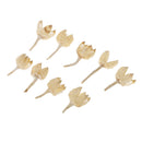 30 Pieces Approx 2 - 3cm Real Rose Hips Decolourize Dried Flowers for DIY Crafts Home Decorating Wedding Decoration Floral Arts