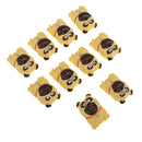 10 Pieces Cartoon Puppy Phone Case Stationery Box Hairpin Scrapbooking DIY
