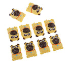 10 Pieces Cartoon Puppy Phone Case Stationery Box Hairpin Scrapbooking DIY