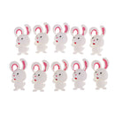10 Pieces Cartoon Rabbit Phone Case Stationery Box Hairpin Scrapbooking DIY