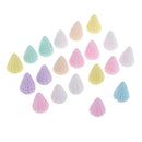10 Pieces Ice Cream Cone Shape Resin Embellishment Handmade for DIY Clothing Bag Decoration