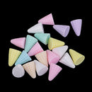 10 Pieces Ice Cream Cone Shape Resin Embellishment Handmade for DIY Clothing Bag Decoration