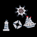 10 Pieces Oceanic Designs Mixed Resin Flatbacks Cabochons Flat Back Buttons Embellishments for Scrapbooking Craft DIY Phone Case