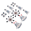 10 Pieces Oceanic Designs Mixed Resin Flatbacks Cabochons Flat Back Buttons Embellishments for Scrapbooking Craft DIY Phone Case