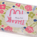 100 Pieces Thank you Cookies Packaging Bags Self-styled Food Cookie Gift Bag Sweet Wedding Birthday Candy Party Favors 15.5x10cm