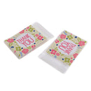 100 Pieces Thank you Cookies Packaging Bags Self-styled Food Cookie Gift Bag Sweet Wedding Birthday Candy Party Favors 15.5x10cm