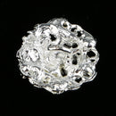 5 Pieces Metal Crystal Pearl Shank Buttons for Sewing Garmnet Accessories 20 mm