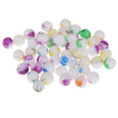 100 Pieces Mixed Multicolors Baking Painted Pearl Glass Bead 8mm Round Loose Spacer Beads Charms fit Necklace Bracelet Pendant DIY Jewelry Findings