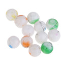 100 Pieces Mixed Multicolors Baking Painted Pearl Glass Bead 8mm Round Loose Spacer Beads Charms fit Necklace Bracelet Pendant DIY Jewelry Findings