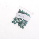 50 Pcs /lot 8mm Green Natural Malachite Beads 3mm Hole Bead Loose Spacer Beads Jewellery DIY Crafting Findings, Creative Hobbies Handmade