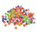100 Pcs Mixed Plastic Beads Resin Rhinestone Bead For Jewelry Making Charm