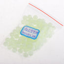 100 Pieces Adults Fashion Jewelry Luminous Beads Jewelry Making Glow Round Crafts Beads Decors Embellishments Gifts 8mm Resin