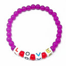 100pcs Cubed Uppercase Alphabet Beads DIY Word Message Kids Jewelry Beads