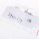 5 Pieces Copper Eye Pin Bail with Pearl Cup Pendant Connector for Jewelry Making, Half Drilled Pearl Beads