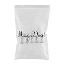 5 Pieces Copper Eye Pin Bail with Pearl Cup Pendant Connector for Jewelry Making, Half Drilled Pearl Beads