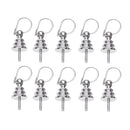 10Pcs Pearl Cup Pendant Connector Bail 5mm Half-drilled Beads Jewelry Making