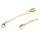 2 Pcs Jewelry Making Magnetic Hooks Lobster Clasps Necklace Extenders Chains