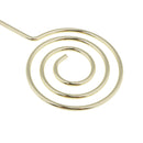 5 Pcs Gold Round Wire DIY Clip Card / Note / Picture / Photo / Memo Holder Clips, Party Clamp,Clay & Cake Accessories