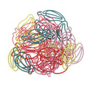 30 Pieces Multicolors Creative Fruit Shapes Paper Clips, Metal Wire Hangers for Office Supplies School Student Art Supplies, Bookmarks, File Paper Documents Paperclips