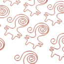 10 Pieces Premium Rose Gold Cute Cat Shapes Paper Clips,Smooth Stainless Steel Wire Paper Clips for Office School Students Girls Kids Paper Document Organizing Wedding