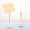 Photo Note Memo Clips Holder Wire Clip Desk Clip Card Clip Holder With Spiral Base for Valentine's Day, Wedding Restaurant