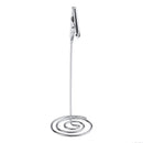 Photo Note Memo Clips Holder Wire Clip Desk Clip Card Clip Holder With Spiral Base for Valentine's Day, Wedding Restaurant