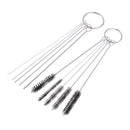 Airbrush Spray Nozzle Cleaning Repair Tool Kit Needle & Brush Set DIY Airbrushing Painting Supplies, including 1x Golden needle tool 5x Stainless steel needle tool 5x Brush