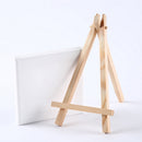 Art Supply Artists 3"x3" Mini Canvas with Easel Set Painting Drawing Art Craft for Both Kids Adults - 12 Mini Canvases & 12 Mini Easels, Wedding Table Decoration Signs