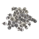 Wholesale Bulk Lots 50 Pieces Alloy Tibetan Silver Plated Tree of life Charms Pendants Spacer Beads for Jewelry Making DIY Handmade Craft Supplies, 15x11.5mm