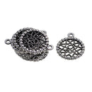 50 Pieces Tibetan Silver Dreamcatcher Charms Pendants Dangle Bead for Jewelry Making Craft fit Necklace Bracelet Choker Keyrings DIY