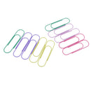 10Pieces 100mm Multicolor Paper Clip Bookmark Pin For School Office Supplies