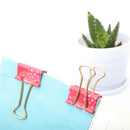 10 Pieces Binder Paper Clip Special Folder Test Paper Data Collection Folder