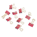 10 Pieces Binder Paper Clip Special Folder Test Paper Data Collection Folder