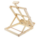 Foldable Adjustable Wooden Desk Table Easel Display for Artist Kids Painting Drawing Easel