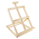 Foldable Adjustable Wooden Desk Table Easel Display for Artist Kids Painting Drawing Easel