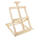 Foldable Adjustable Wooden Desk Table Easel Display for Artist Kids Painting Drawing Easel