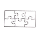 Metal Carbon Steel Cutting Dies Embossing Jigsaw Puzzle Stencils Mold Painting Stamp Template For Diy Scrapbooking Die-Cuts Emboss Folders Craft Card Making Tool