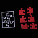 Metal Carbon Steel Cutting Dies Embossing Jigsaw Puzzle Stencils Mold Painting Stamp Template For Diy Scrapbooking Die-Cuts Emboss Folders Craft Card Making Tool