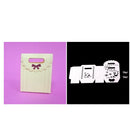 Gift Box Die Cuts DIY Candy Bag Wrapping Package Bags Metal Cutting Dies for Wedding Party Birthday fit fit Paper, Cardstock, Chipboard, Specialty paper and more Materials
