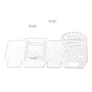 Gift Box Die Cuts DIY Candy Bag Wrapping Package Bags Metal Cutting Dies for Wedding Party Birthday fit fit Paper, Cardstock, Chipboard, Specialty paper and more Materials