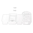 Gift Box Die Cuts DIY Candy Bag Wrapping Package Bags Metal Cutting Dies for Wedding Party Birthday fit fit Paper, Cardstock, Chipboard, Specialty paper and more Materials
